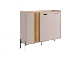 Комод Доминика (кашемир/дуб крафт золотой) в Игарке - igarka.mebel-nsk.ru | фото