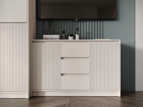 Комод КМ-003 Мирен (кашемир/матовая моно керамика) в Игарке - igarka.mebel-nsk.ru | фото