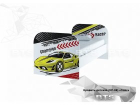 Кровать детская Тойс Champion КР-08 (BTS) в Игарке - igarka.mebel-nsk.ru | фото