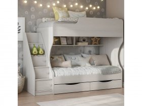 Кровать двухъярусная Каприз-22 КПР.22 в Игарке - igarka.mebel-nsk.ru | фото