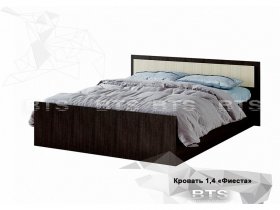 Кровать двуспальная 1,4м LIGHT Фиеста (BTS) в Игарке - igarka.mebel-nsk.ru | фото