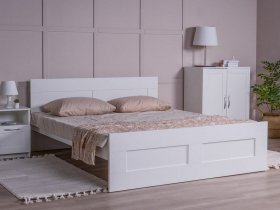 Кровать двуспальная 1,6м Сириус в Игарке - igarka.mebel-nsk.ru | фото