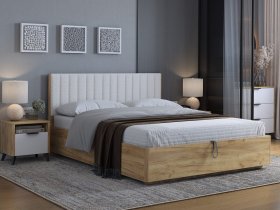 Кровать двуспальная 1,6м Юлия в Игарке - igarka.mebel-nsk.ru | фото
