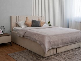 Кровать двуспальная 1,8м с подъем. мех. Леванте в Игарке - igarka.mebel-nsk.ru | фото