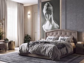 Кровать двуспальная 1,8м Верона-2 в Игарке - igarka.mebel-nsk.ru | фото