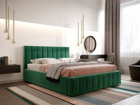 Кровать мягкая 1,4 Вена стандарт, вар.1 в Игарке - igarka.mebel-nsk.ru | фото