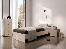 Кровать односпальная 0,9м Гиза в Игарке - igarka.mebel-nsk.ru | фото