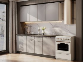 Кухонный гарнитур «Адель» 2,0м (нео) в Игарке - igarka.mebel-nsk.ru | фото