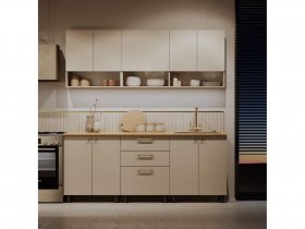 Кухонный гарнитур Орма 2,0м в Игарке - igarka.mebel-nsk.ru | фото