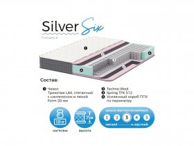 Матрас Silver Six в Игарке - igarka.mebel-nsk.ru | фото