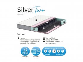 Матрас Silver Two в Игарке - igarka.mebel-nsk.ru | фото