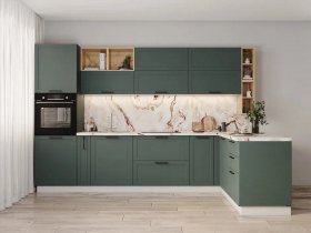 Модульная кухня Перо 3,2м*1,6м (аверса) в Игарке - igarka.mebel-nsk.ru | фото