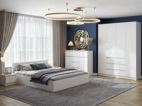 Модульная спальня Ницца в Игарке - igarka.mebel-nsk.ru | фото