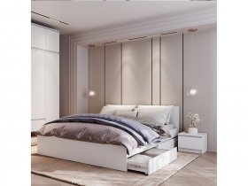 Модульная спальня Симпл в Игарке - igarka.mebel-nsk.ru | фото