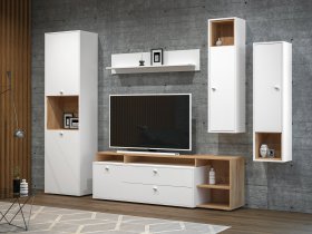 Модульная стенка Бэль в Игарке - igarka.mebel-nsk.ru | фото