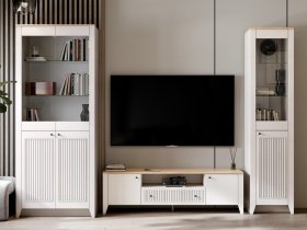 Модульная стенка Валенсия в Игарке - igarka.mebel-nsk.ru | фото