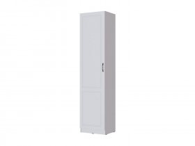 Пенал Апполия гостиная (белый/белый дуб) в Игарке - igarka.mebel-nsk.ru | фото