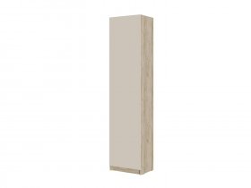Шкаф Бостон ШК-003 (дуб крафт серый/кашемир) в Игарке - igarka.mebel-nsk.ru | фото