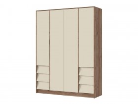 Шкаф четырехдверный ШК-03 Рейн в Игарке - igarka.mebel-nsk.ru | фото