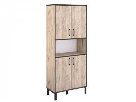 Шкаф для документов Шк050.0 Гермес лофт (дуб крафт серый) в Игарке - igarka.mebel-nsk.ru | фото