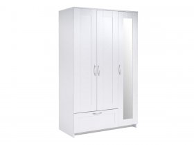 Шкаф комби 3 двери и 1 ящик Сириус в Игарке - igarka.mebel-nsk.ru | фото