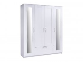 Шкаф комби 4 двери и 1 ящик Сириус в Игарке - igarka.mebel-nsk.ru | фото