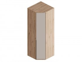 Шкаф угловой Сицилия (дуб альпийский/тефия) в Игарке - igarka.mebel-nsk.ru | фото