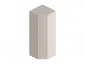 Шкаф угловой «Тефия» (тефия/софт сантьяго) в Игарке - igarka.mebel-nsk.ru | фото