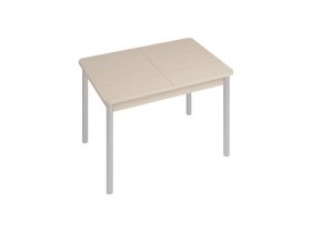 Стол обеденный раздвижной Ирбис (дуб девон) в Игарке - igarka.mebel-nsk.ru | фото