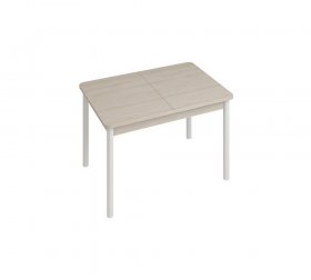 Стол обеденный раздвижной Ирбис (ясень шимо светлый) в Игарке - igarka.mebel-nsk.ru | фото