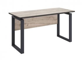 Стол офисный Ст077.0_140 Гермес лофт (дуб крафт серый) в Игарке - igarka.mebel-nsk.ru | фото
