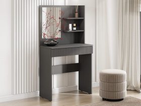 Стол туалетный Эккервуд (графит) в Игарке - igarka.mebel-nsk.ru | фото