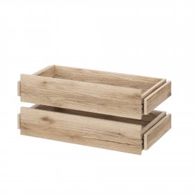 Ящик (комплект из 2 штук) Брауни (дуб делано) в Игарке - igarka.mebel-nsk.ru | фото